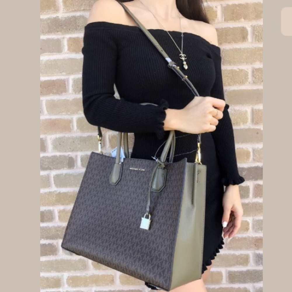 Michael Kors mercer lg convertible tote